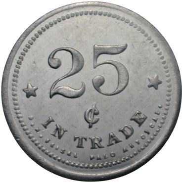Angwin, CA Stephen Album G/F 25¢ In Trade Token