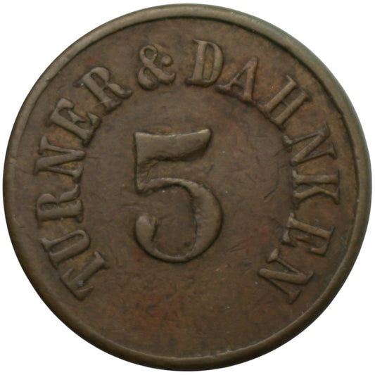 Antioch, CA Turner & Dahnken G/F 5 Token