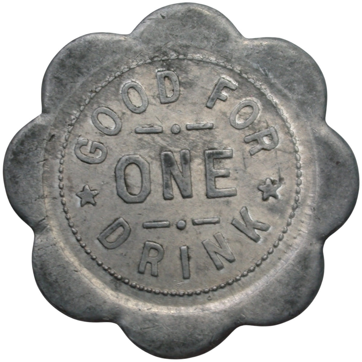 French Gulch, CA King's Saloon G/F One Drink Token
