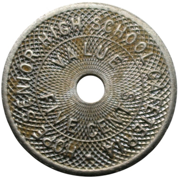 Hope, AR Hope Senior High School Cafeteria G/F 5¢ In Trade Token