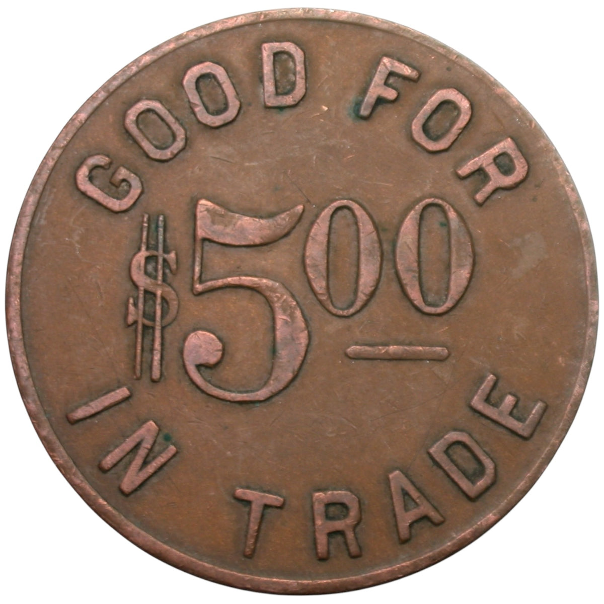 Somerset, CO Wasatch Store Company G/F $5.00 In Trade Token