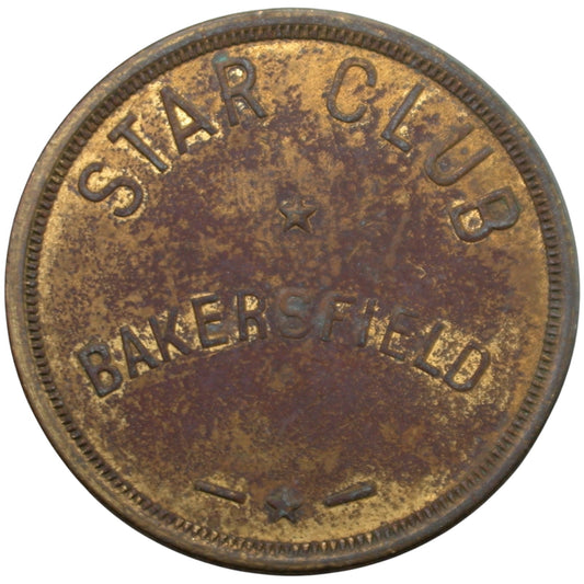 Bakersfield, CA Star Club G/F $1.00 In Trade Token