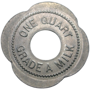 Phoenix, AZ Gold Seal Dairies, Inc. One Quart Grade A Milk Token