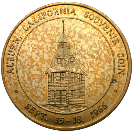 Auburn, CA 1966 Gold Rush Days Anniversary Celebration Souvenir