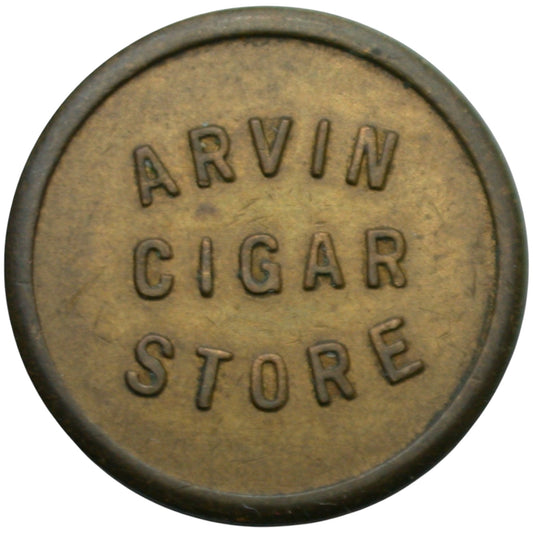 Arvin, CA Arvin Cigar Store G/F 5¢ In Trade Token