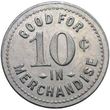 Bakersfield, CA Moose Club 473 G/F 10¢ In Merchandise Token