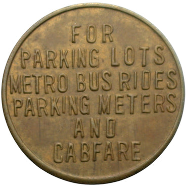 Bay City, CA Downtown 5¢ Parking Token