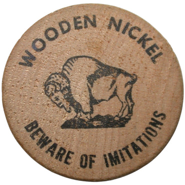 Aptos, CA Sam Black Realtor Since 1958 Wooden Nickel