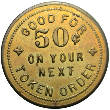 Berkeley, CA Stephen Album G/F 50¢ Token