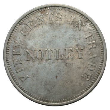 Notley Landing, CA Notley Fifty Cents In Trade Token