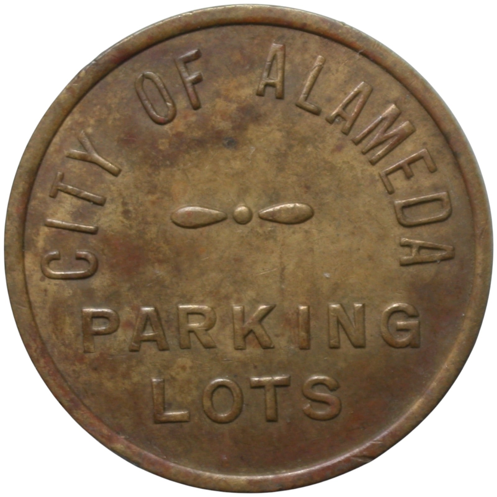 Alameda, CA City Of Alameda Parking Lots G/F One Hour Token