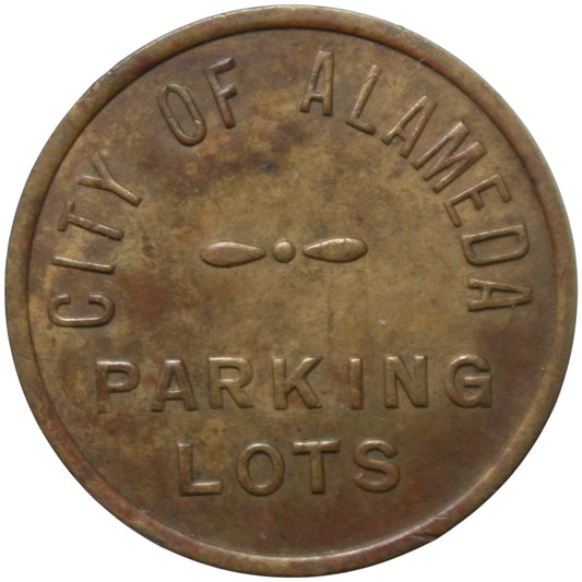 Alameda, CA City Of Alameda Parking Lots G/F One Hour Token