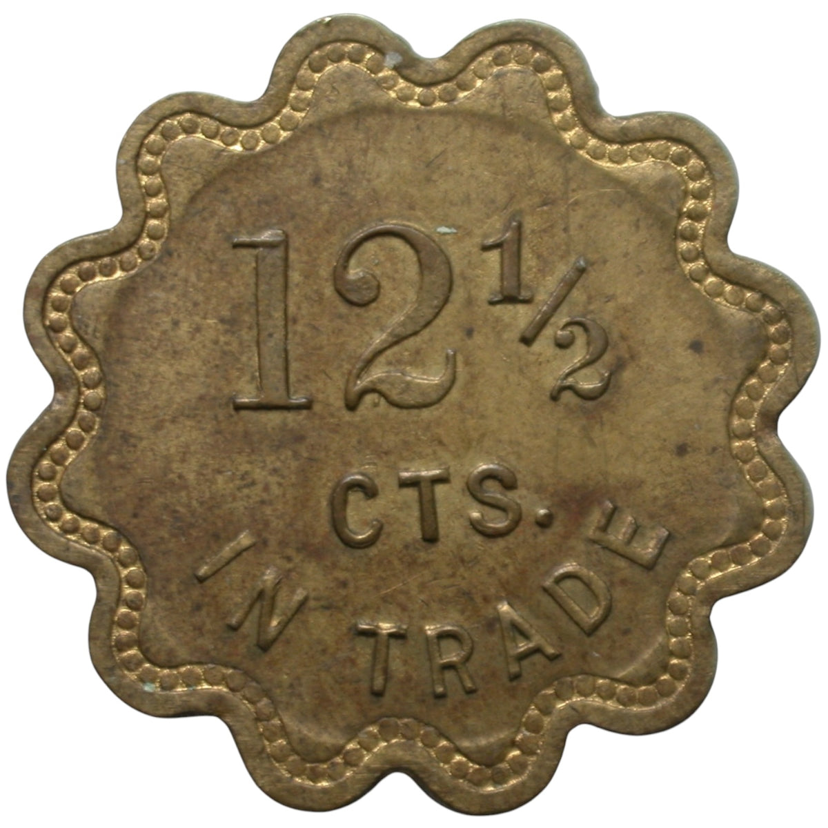 Livermore, CA F.C. Duncan G/F 12 1/2¢ In Trade Token
