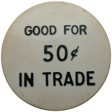 Redwood City, CA Redwood Inn G/F 50¢ In Trade Token