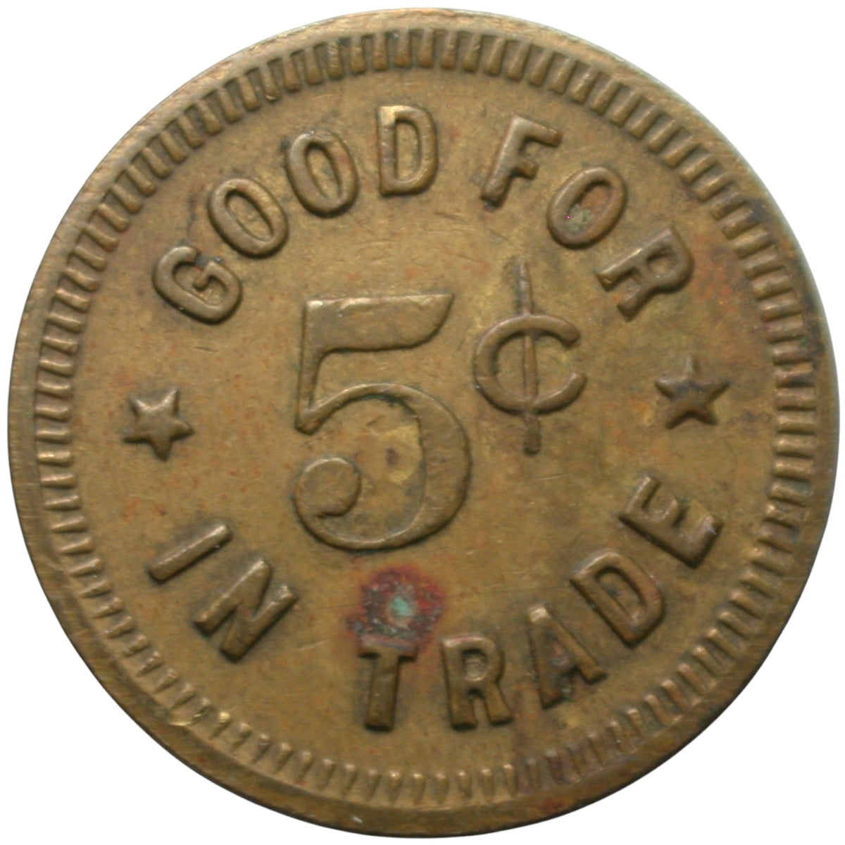 Pomona, CA B.P.O. Elks No. 789 G/F 5¢ In Trade Token