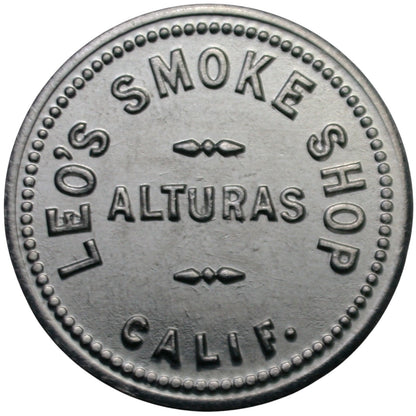 Alturas, CA Leo's Smoke Shop G/F 25¢ In Merchandise Token