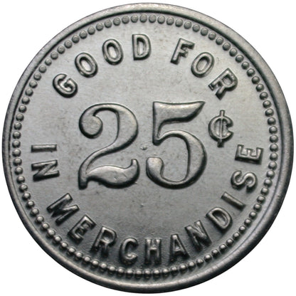Alturas, CA Leo's Smoke Shop G/F 25¢ In Merchandise Token