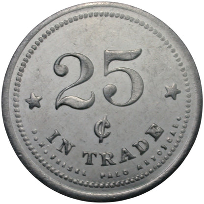 Angwin, CA Stephen Album G/F 25¢ In Trade Token