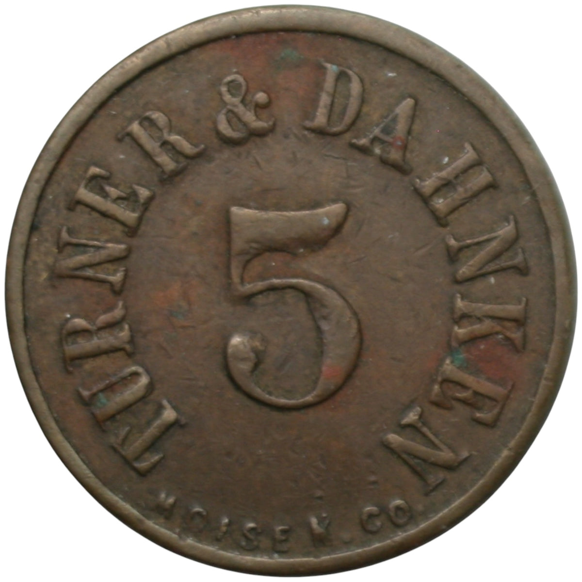 Antioch, CA Turner & Dahnken G/F 5 Token