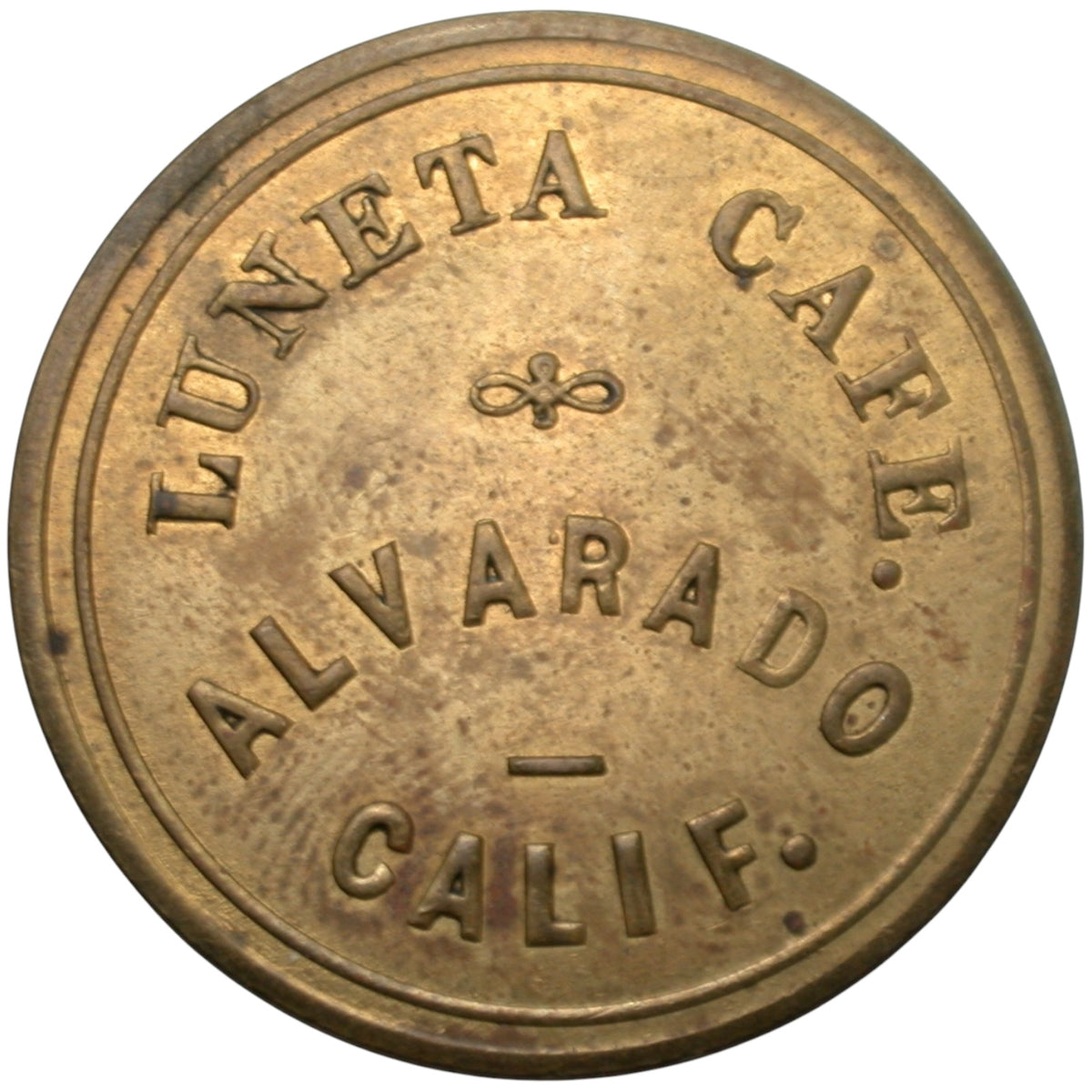 Alvarado, CA Luneta Cafe G/F 50 Amusement Only Token