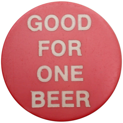 Atascadero, CA Alibi Cafe G/F One Beer Token
