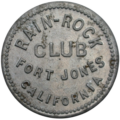 Fort Jones, CA Rain-Rock Club G/F 10¢ In Merchandise Token