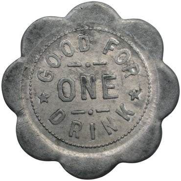 French Gulch, CA King's Saloon G/F One Drink Token