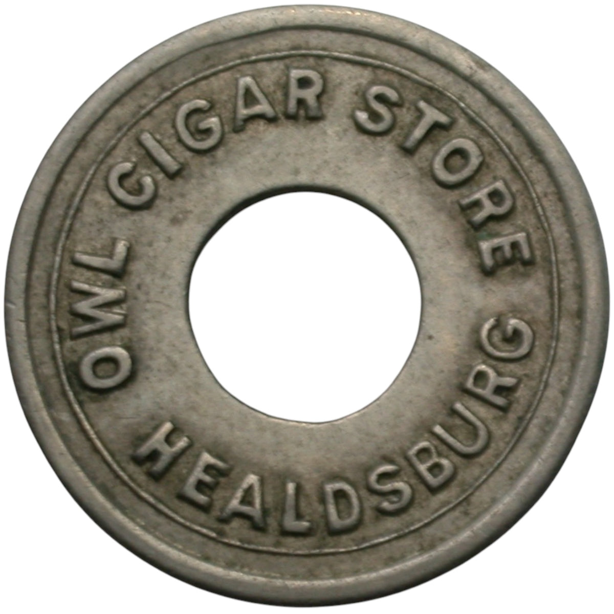 Healdsburg, CA Owl Cigar Store G/F 10¢ In Trade Token