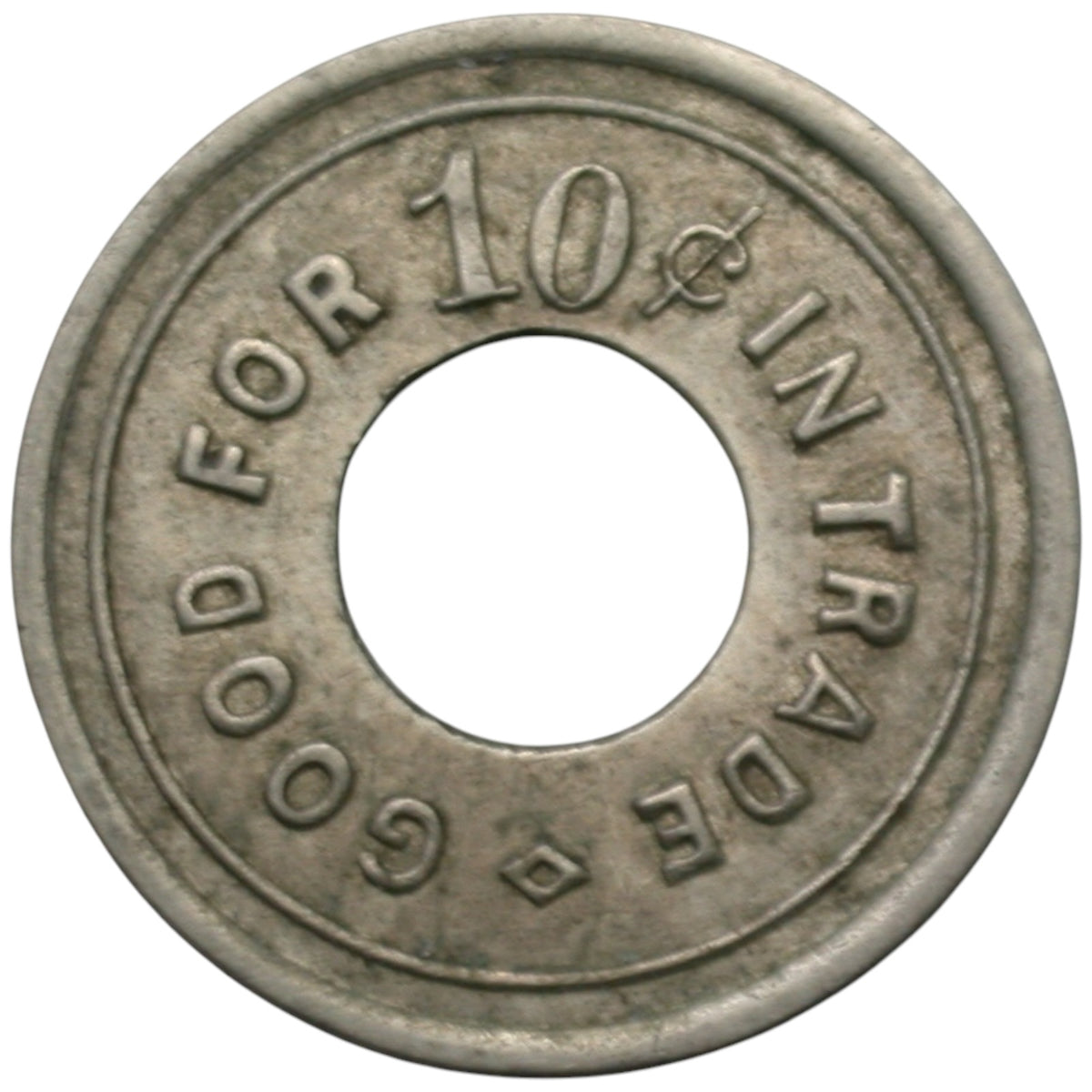 Healdsburg, CA Owl Cigar Store G/F 10¢ In Trade Token