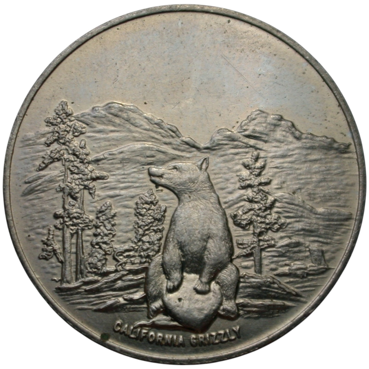 Idyllwild, CA 1962 Sixth Annual Bear Festival Token