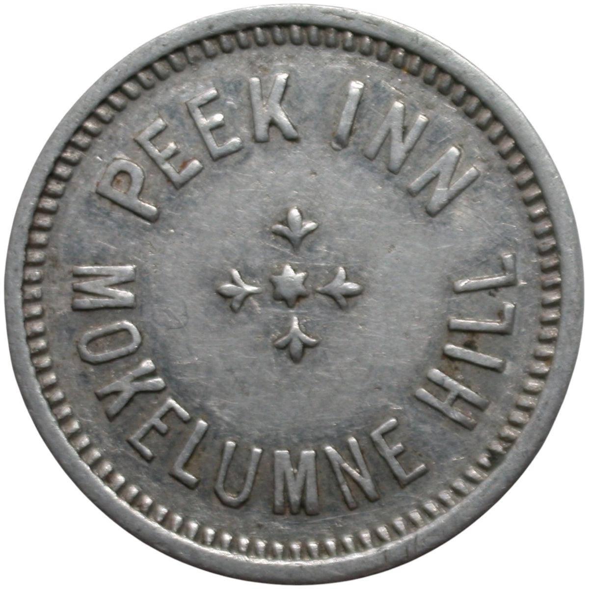 Mokelumne, CA Peek Inn G/F 10¢ In Trade Token