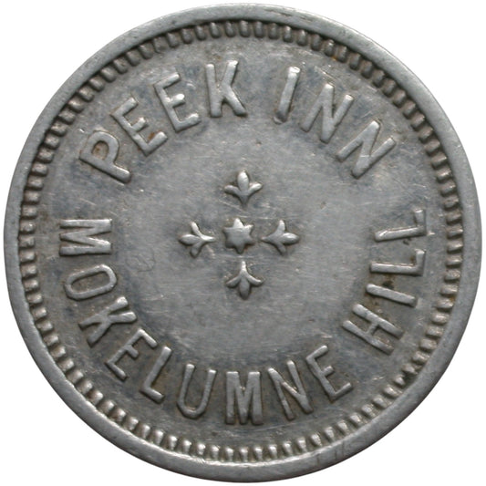 Mokelumne, CA Peek Inn G/F 10¢ In Trade Token