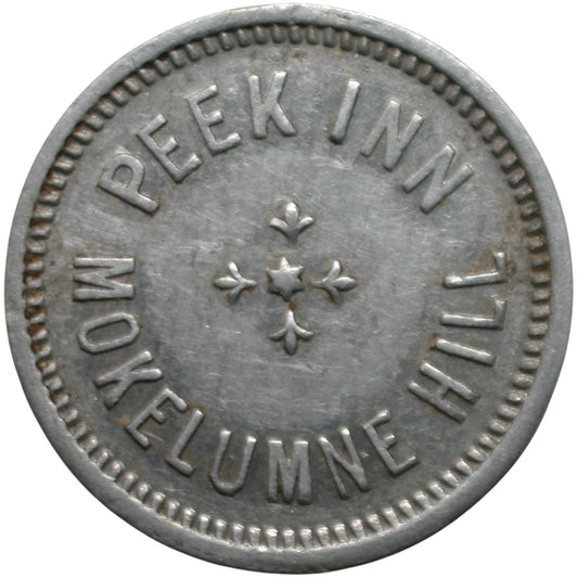 Mokelumne, CA Peek Inn G/F 10¢ In Trade Token