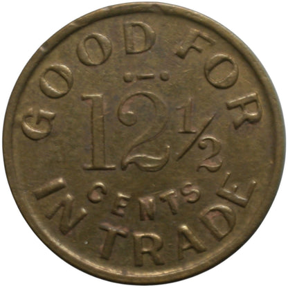 Jackson, CA City Pharmacy G/F 12 1/2¢ In Trade Token
