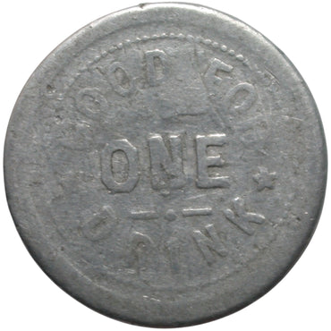 Orland, CA E.E. Green G/F One Drink Token