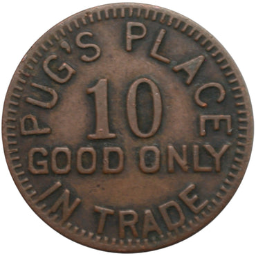 Tuscaloosa, AL Pug's Place G/F 10 In Trade Only Token