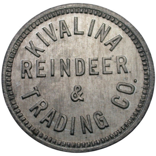 Kivalina, AK Kivalina Reindeer & Trading Co. G/F 5¢ In Trade Token