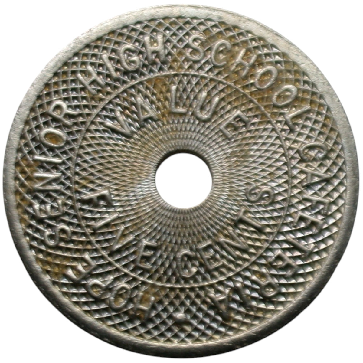 Hope, AR Hope Senior High School Cafeteria G/F 5¢ In Trade Token