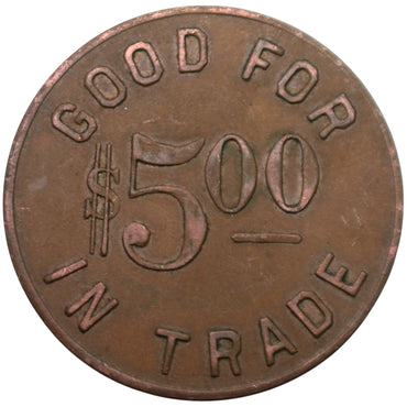 Somerset, CO Wasatch Store Company G/F $5.00 In Trade Token