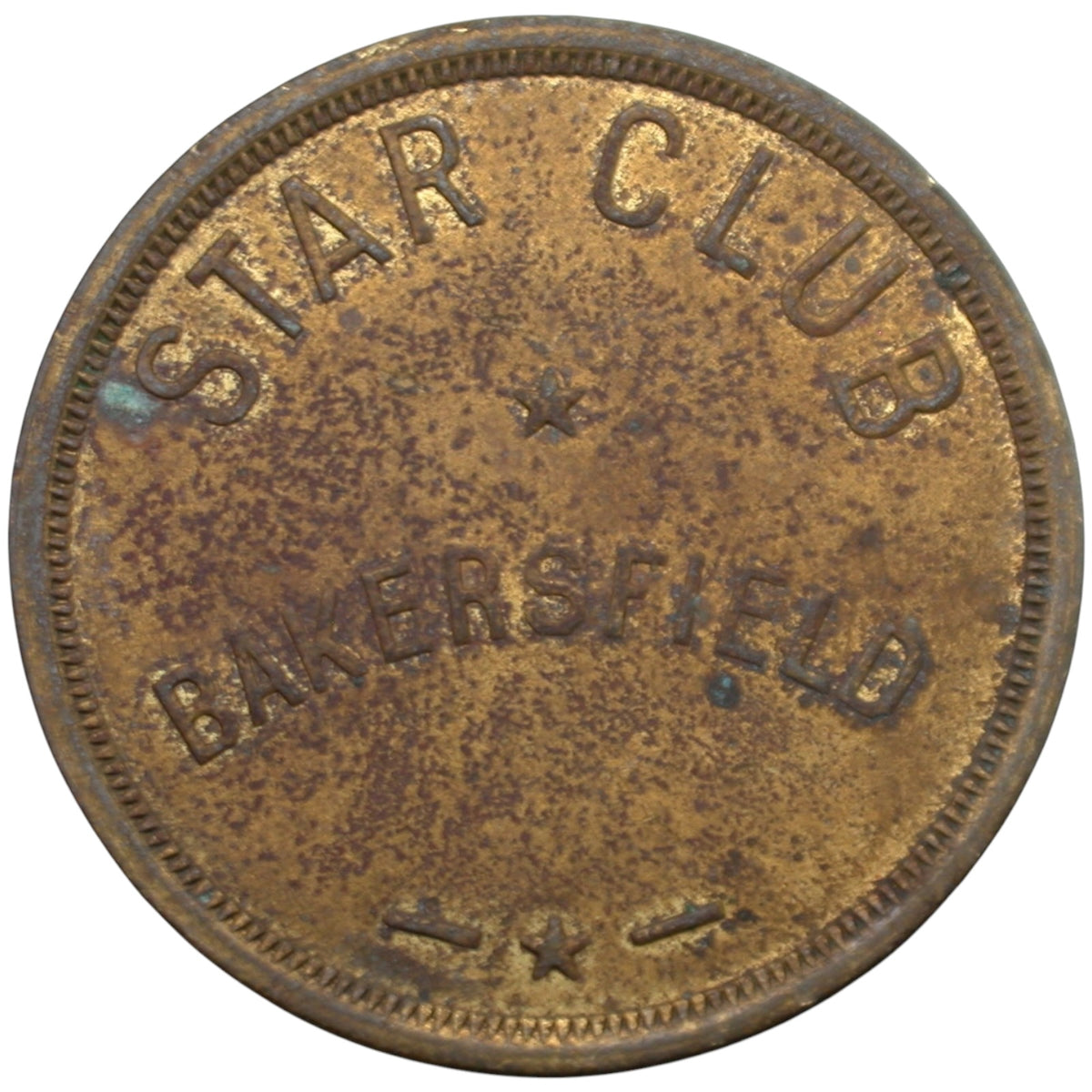 Bakersfield, CA Star Club G/F $1.00 In Trade Token