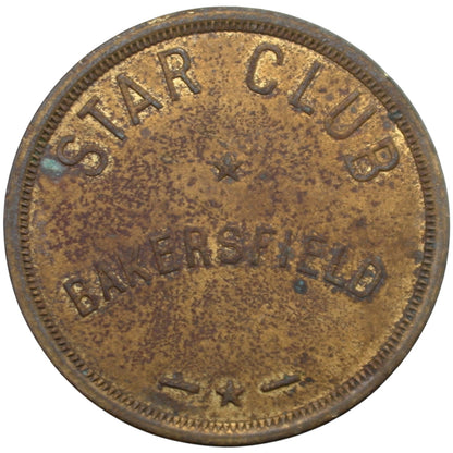 Bakersfield, CA Star Club G/F $1.00 In Trade Token