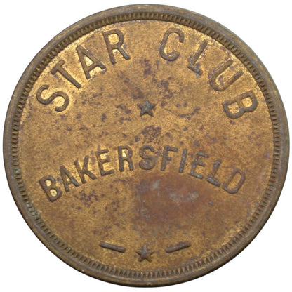 Bakersfield, CA Star Club G/F $1.00 In Trade Token