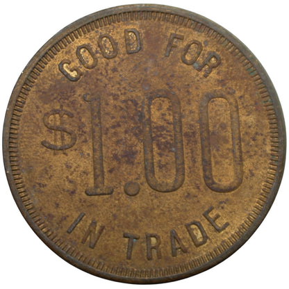 Bakersfield, CA Star Club G/F $1.00 In Trade Token