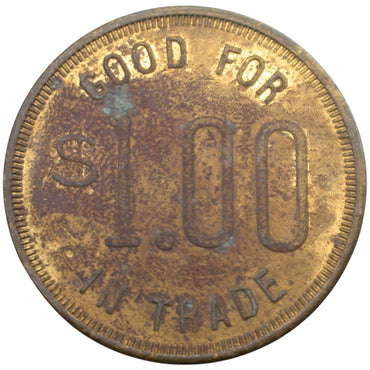 Bakersfield, CA Star Club G/F $1.00 In Trade Token