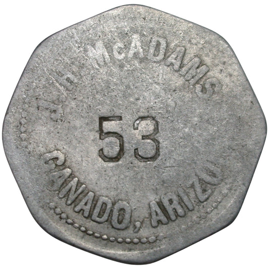 Ganado, AZ J.H. McAdams G/F $1.00 In Merchandise Token
