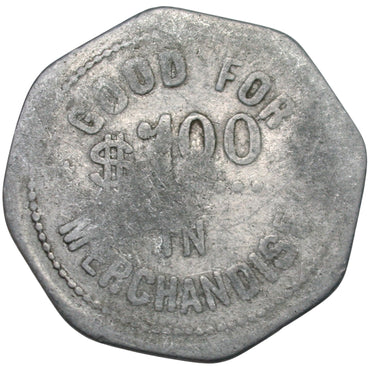 Ganado, AZ J.H. McAdams G/F $1.00 In Merchandise Token