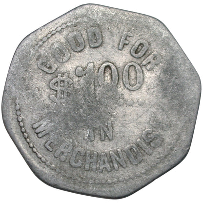 Ganado, AZ J.H. McAdams G/F $1.00 In Merchandise Token