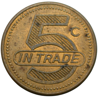 San Carlos, AZ San Carlos Trading Enterprise G/F 5¢ In Trade Token