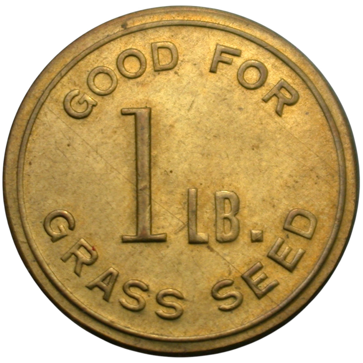 Phoenix, Arizona Squaw Peak Lawn Service G/F 1 lb. Grass Seed Token