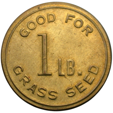 Phoenix, Arizona Squaw Peak Lawn Service G/F 1 lb. Grass Seed Token